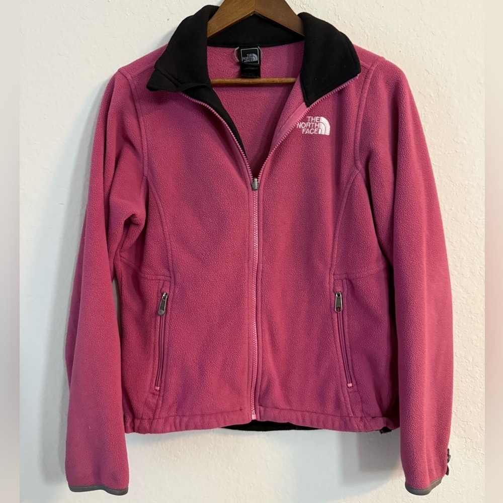 The North Face Women's Magenta Full Zip Fleece Jacket